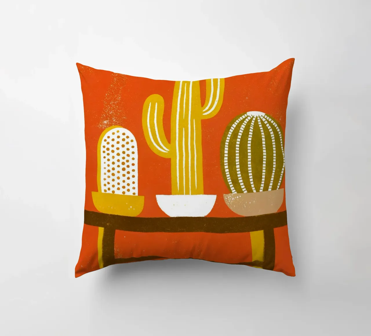Retro Pop Cactus cuscino da THE LATEST SHOP