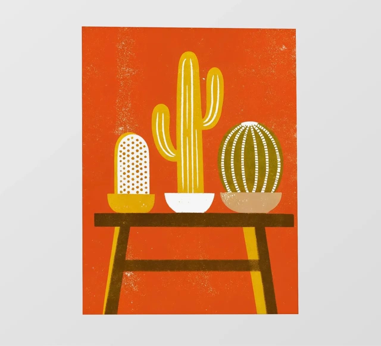 Retro Pop Cactus telo in pvc da THE LATEST SHOP