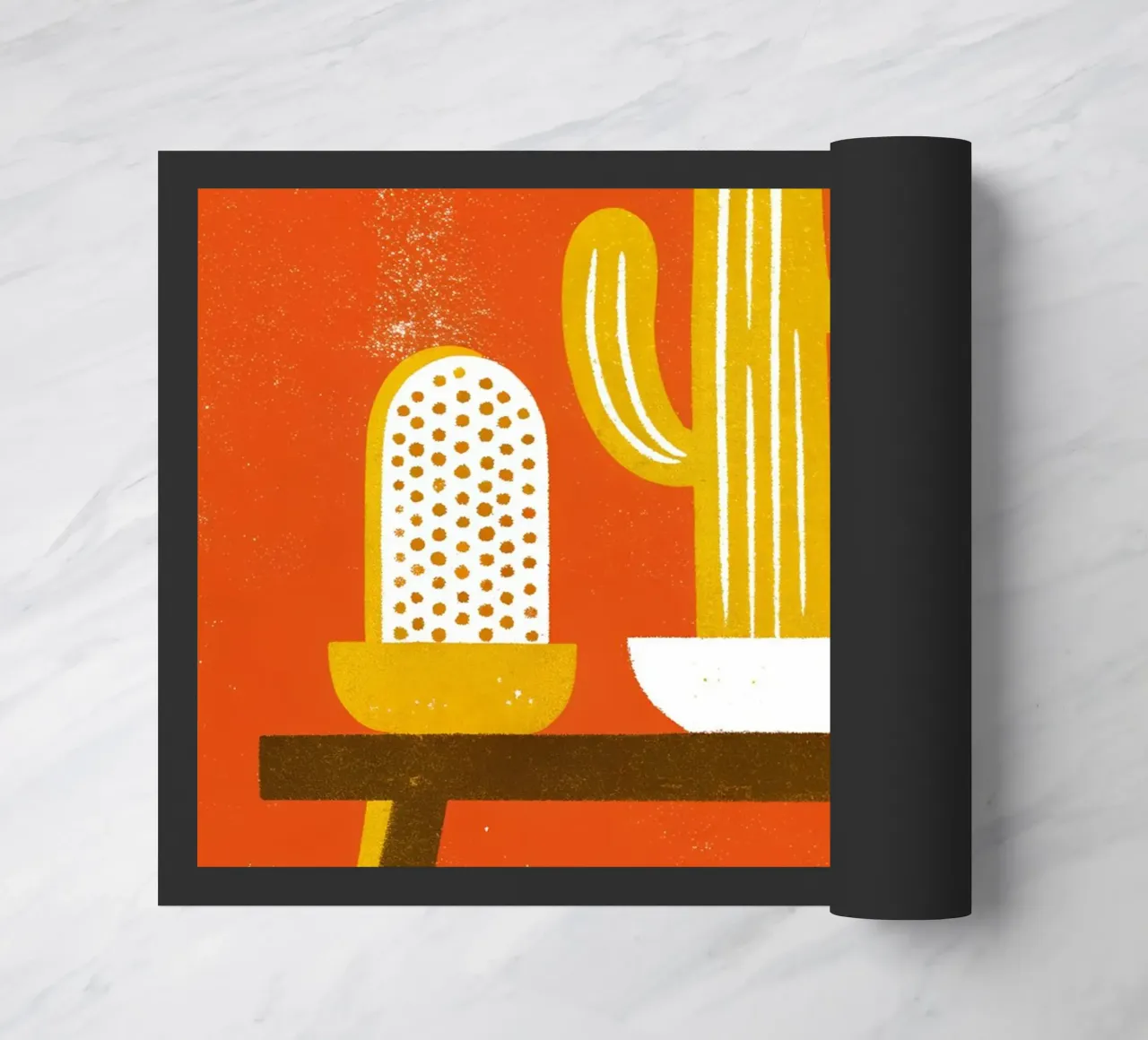 Retro Pop Cactus zerbino da THE LATEST SHOP