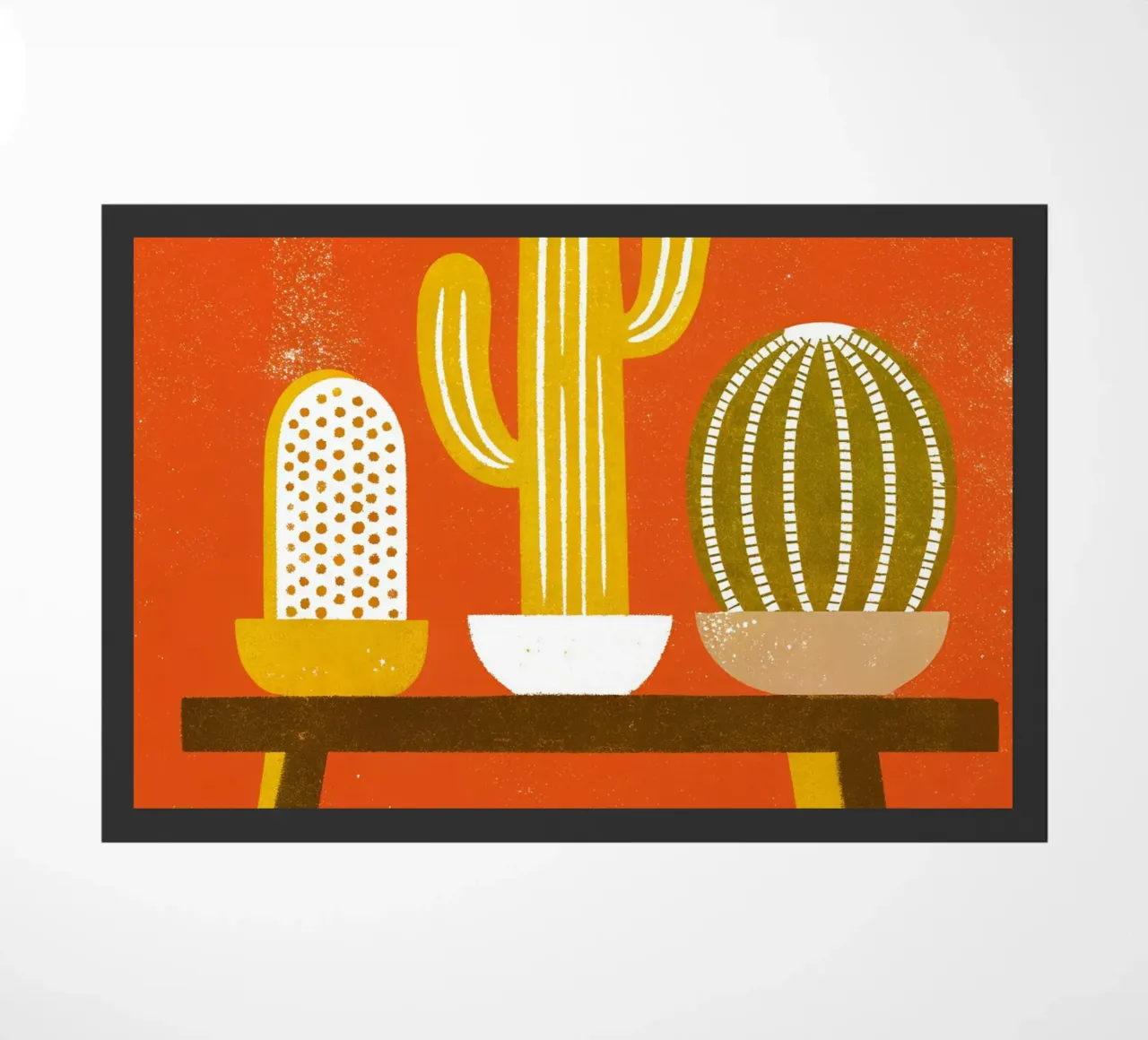 Retro Pop Cactus zerbino da THE LATEST SHOP