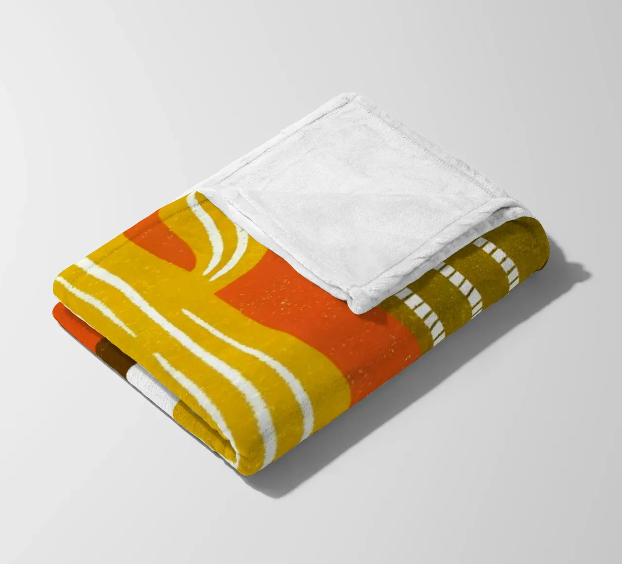 Retro Pop Cactus coperta in pile da THE LATEST SHOP