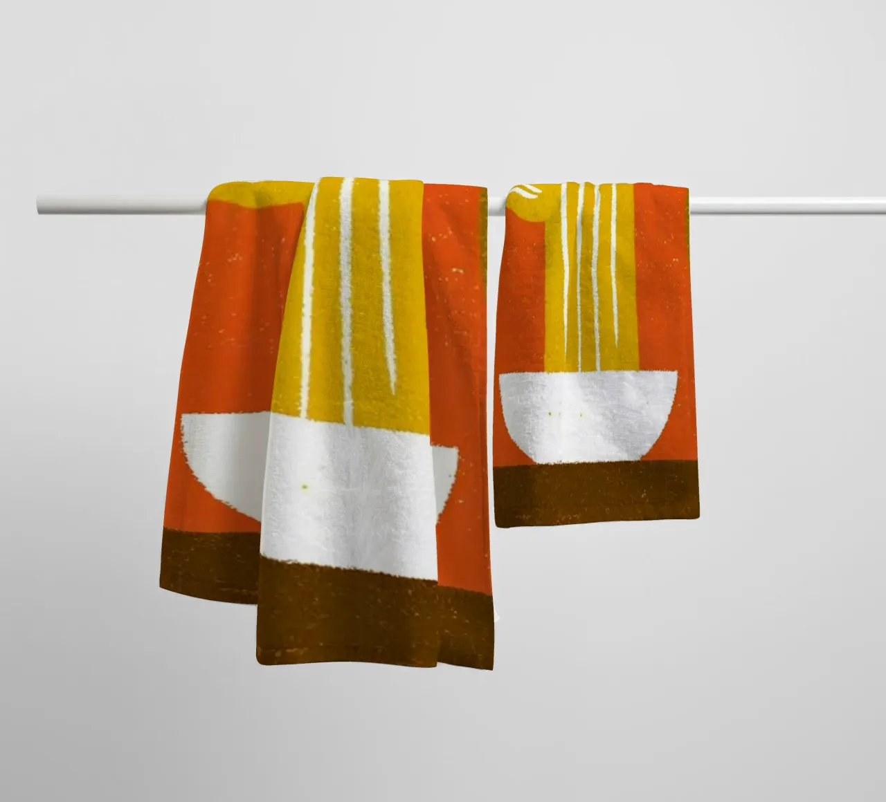 Retro Pop Cactus asciugamano da bagno da THE LATEST SHOP