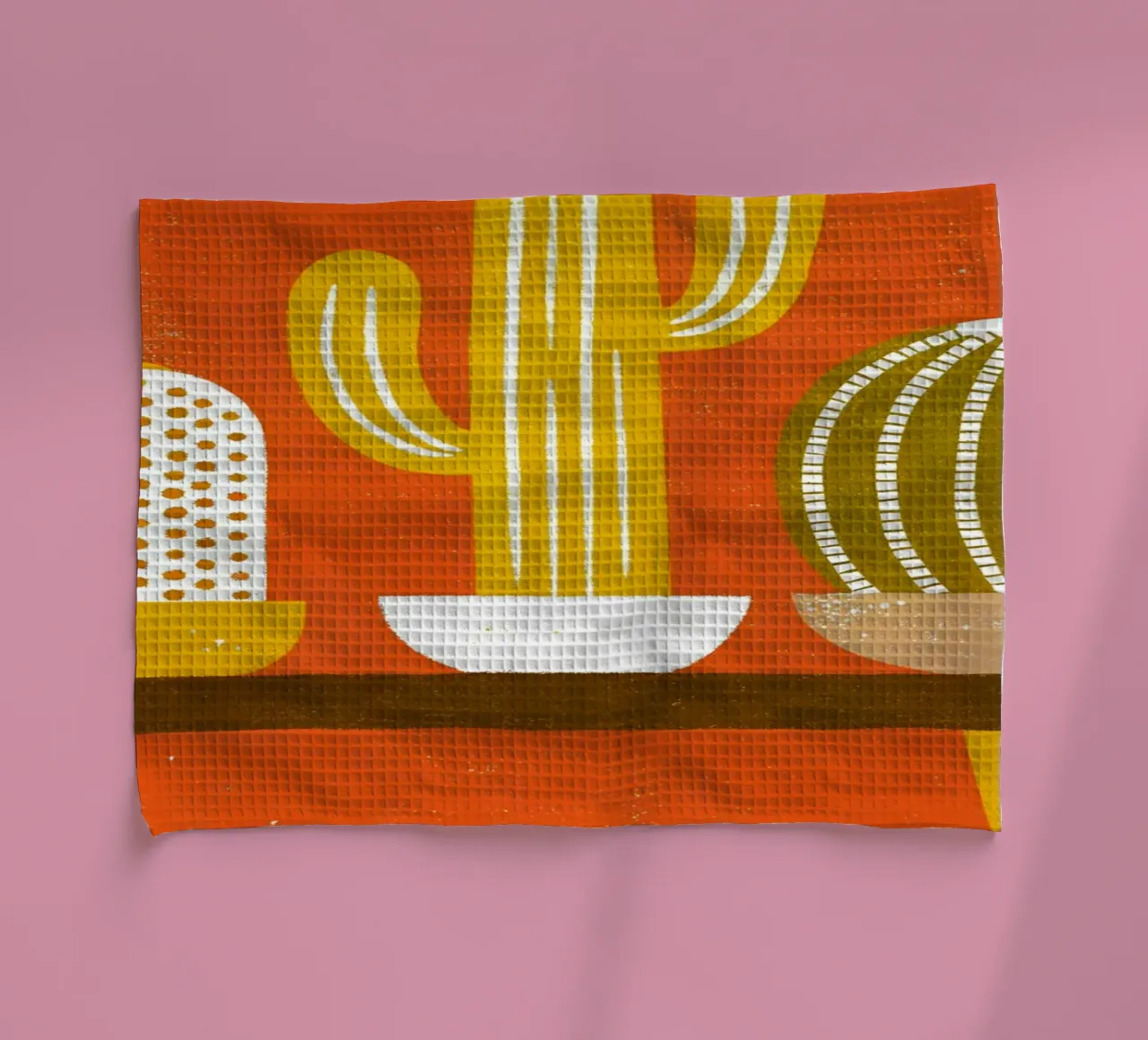 Retro Pop Cactus canovaccio da cucina da THE LATEST SHOP