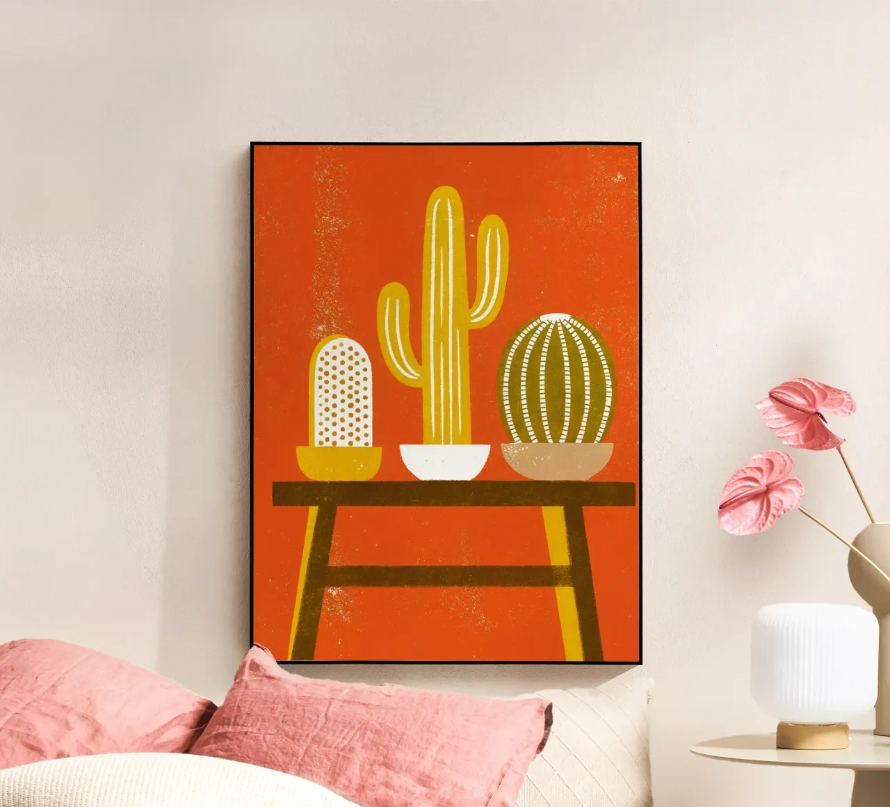 Retro Pop Cactus plexiglass da THE LATEST SHOP