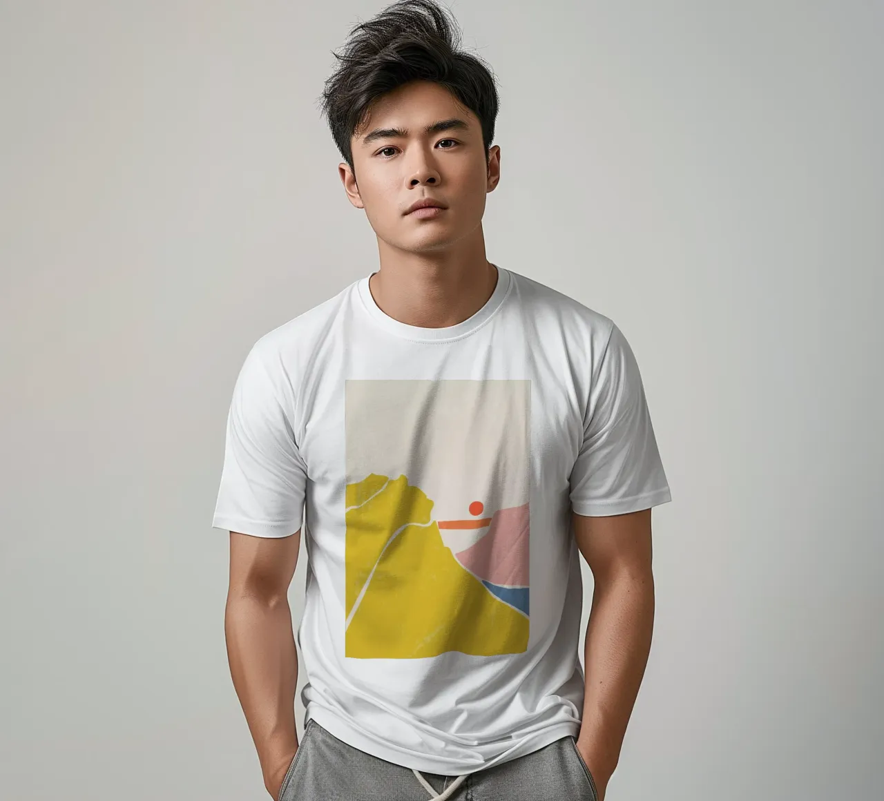 Where Horizons Meet t-shirt by Pure