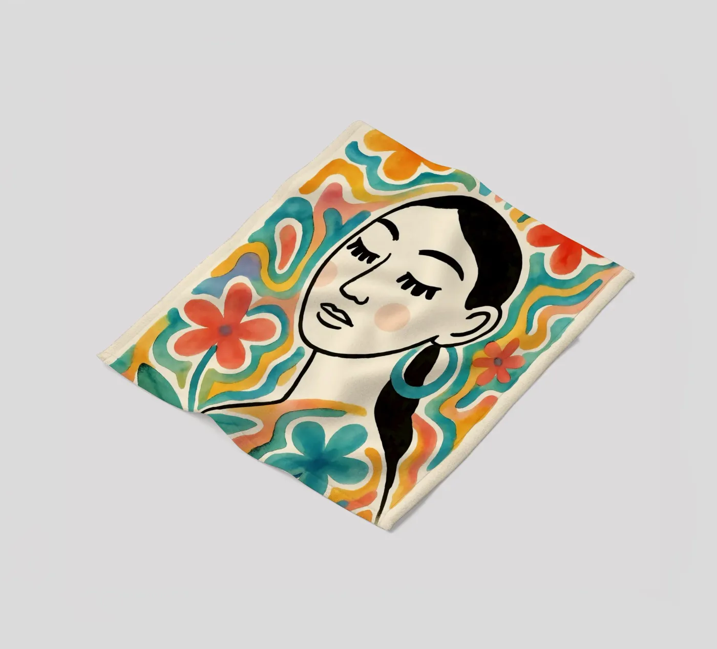 Blooming Mind fleecedeken van treechild
