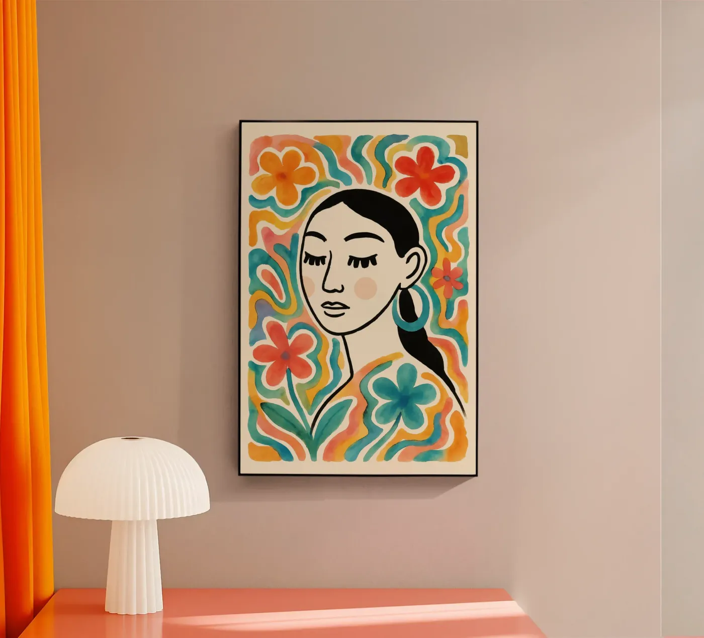 Blooming Mind plexiglas de treechild