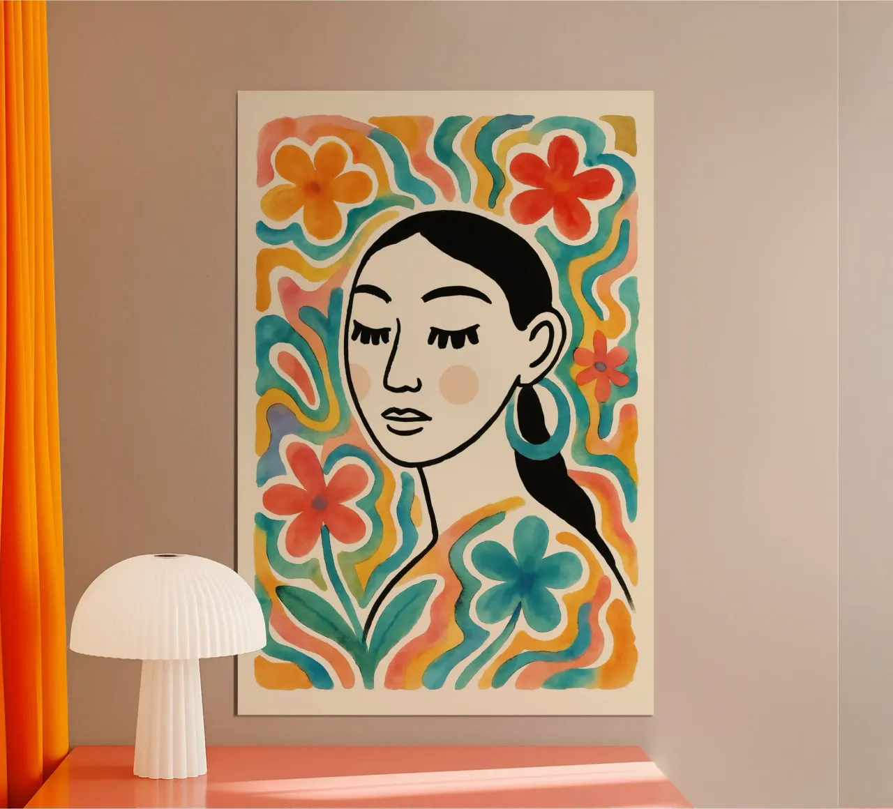 Blooming Mind poster da treechild