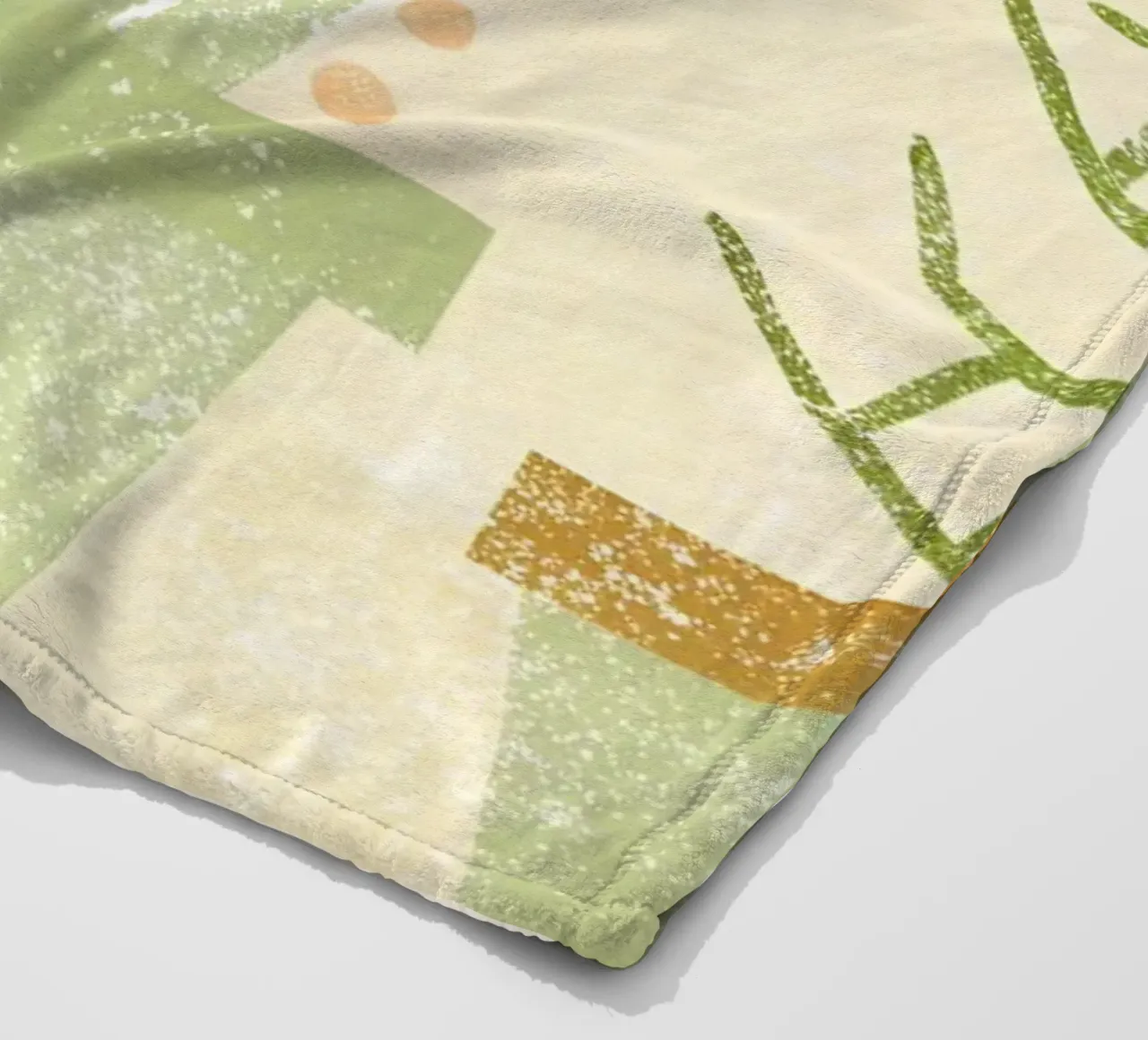Retro Pop Cactus coperta in pile da THE LATEST SHOP