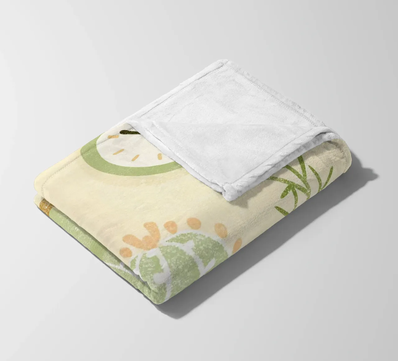 Retro Pop Cactus coperta in pile da THE LATEST SHOP