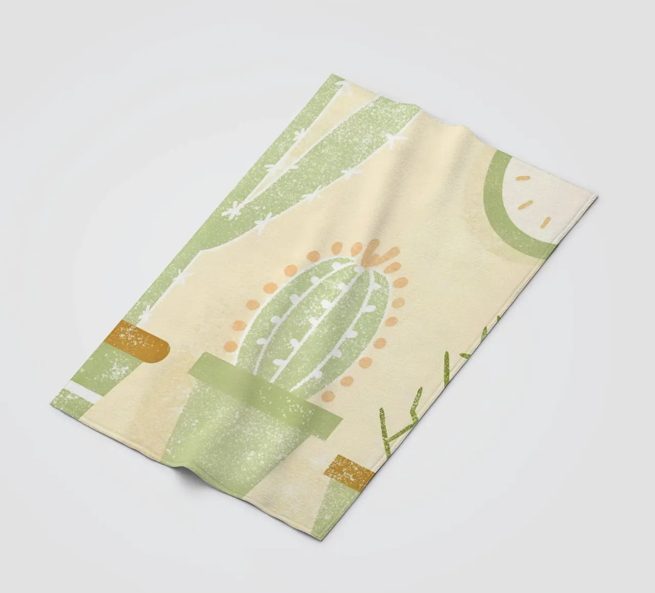 Retro Pop Cactus coperta in pile da THE LATEST SHOP
