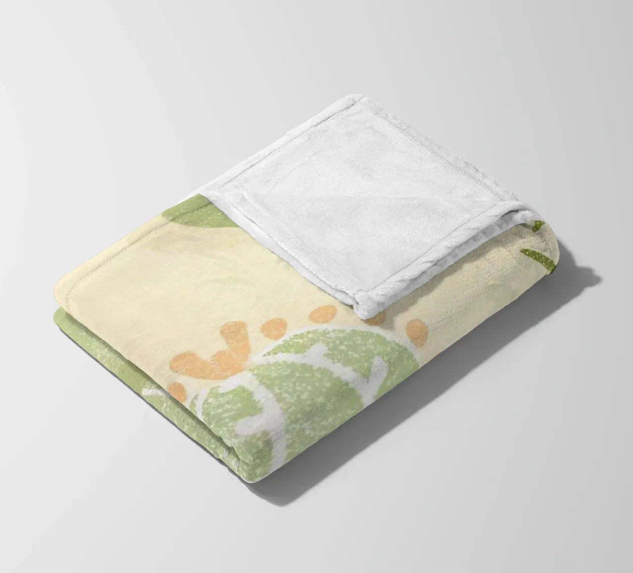 Retro Pop Cactus coperta in pile da THE LATEST SHOP