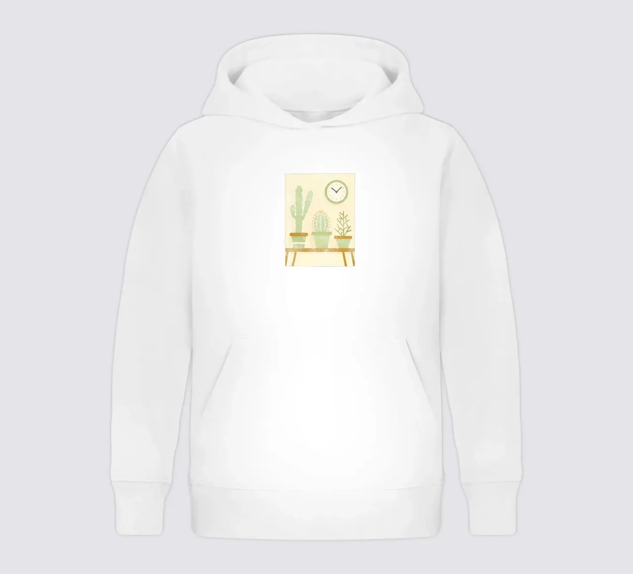 Retro Pop Cactus felpa bambino con cappuccio da THE LATEST SHOP