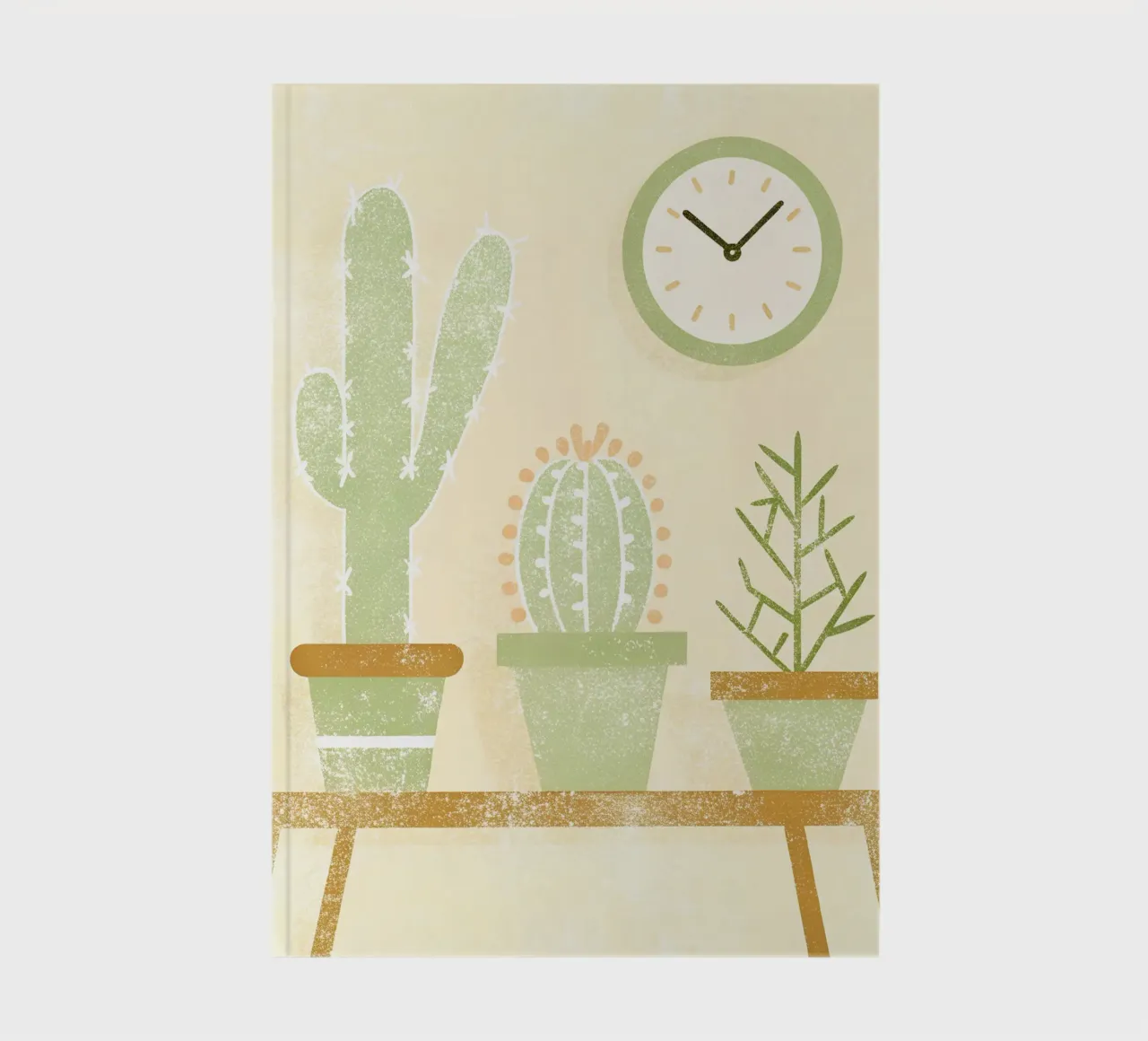 Retro Pop Cactus notebook by THE LATEST SHOP