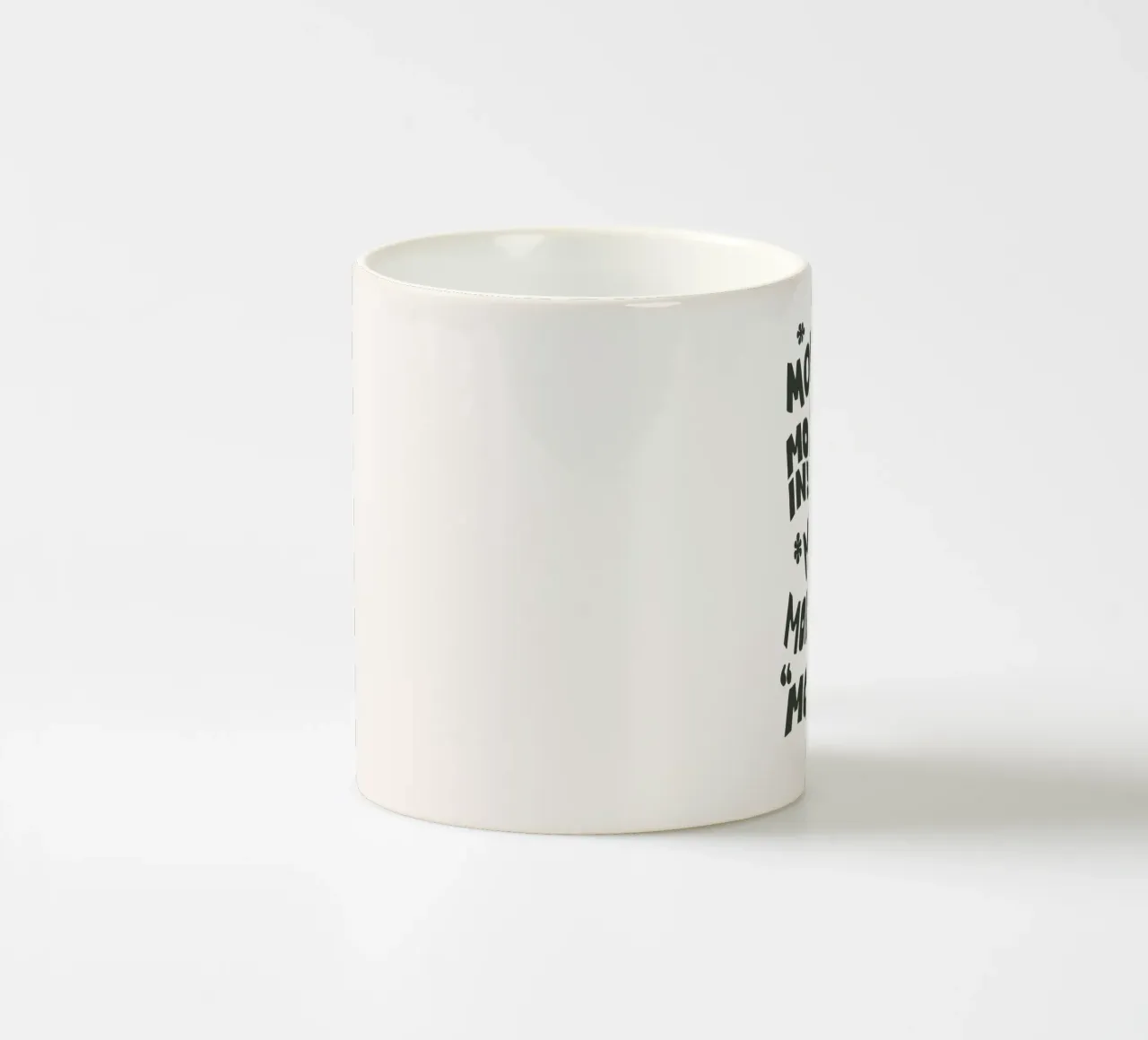 Moin! Tipografia tedesca Design Tipografia tedesca Stampa tazza in ceramica da THE MOTIVATED TYPE