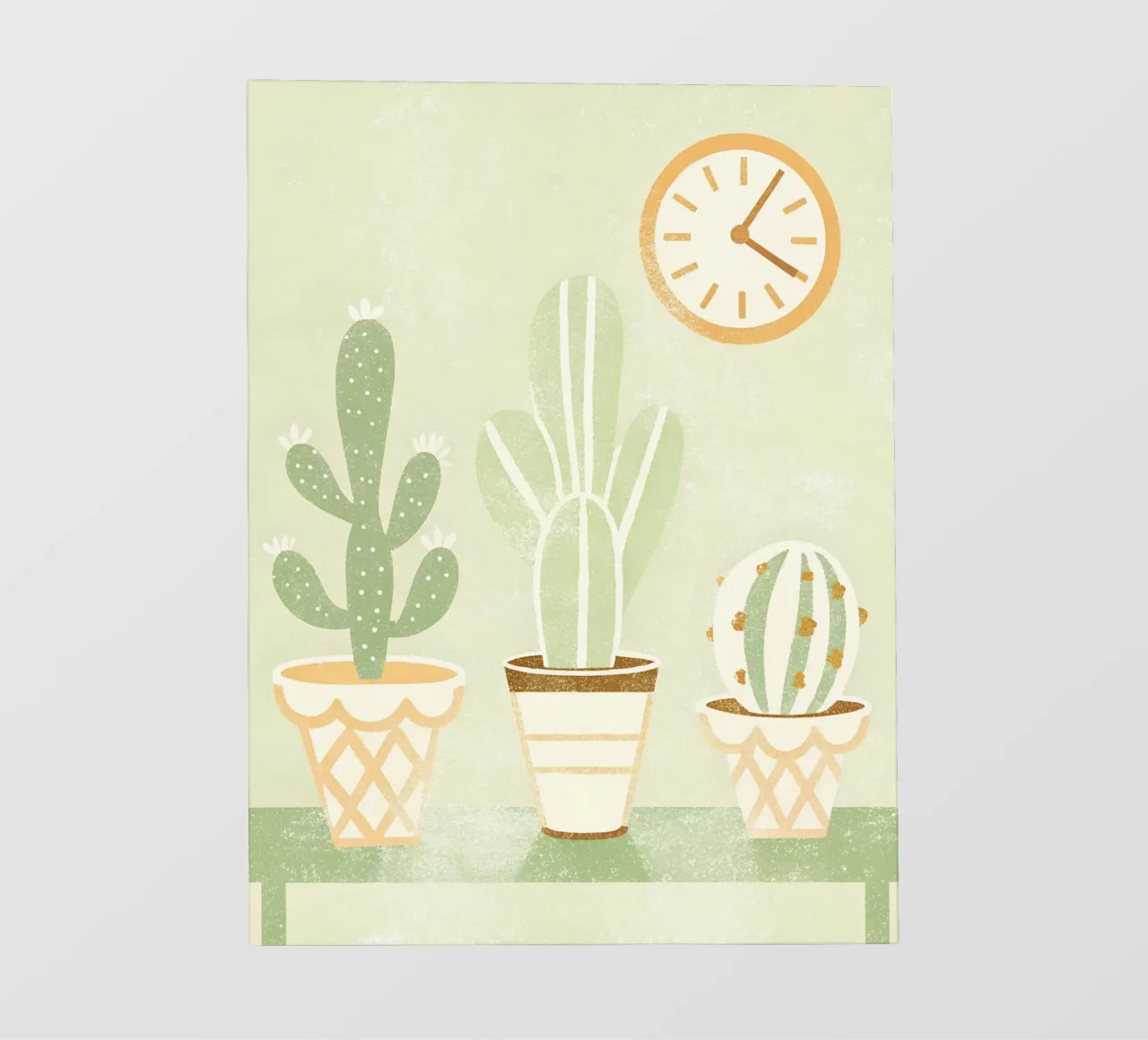 Retro Pop Cactus pellicola backlit da THE LATEST SHOP