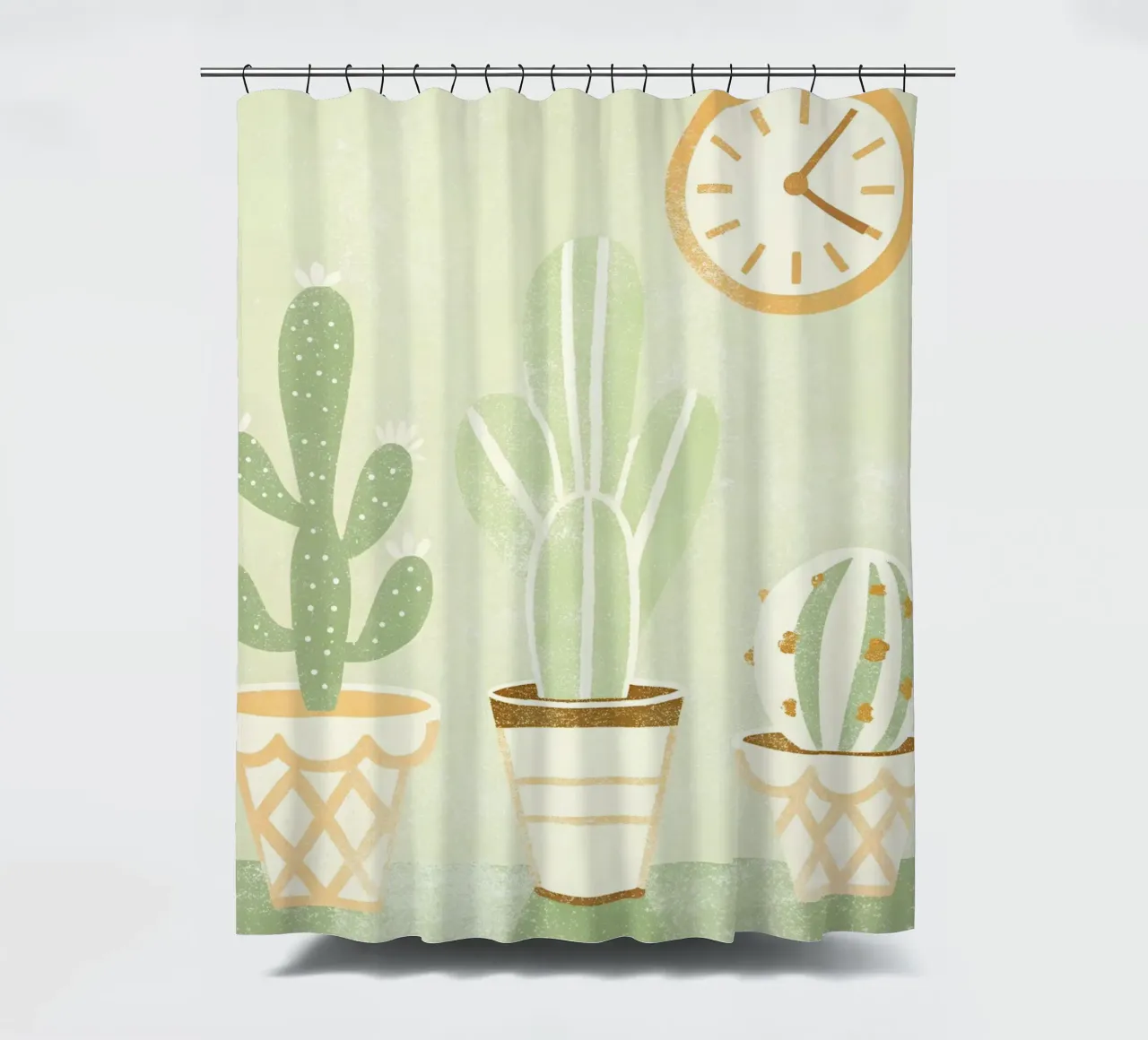 Retro Pop Cactus tenda da doccia da THE LATEST SHOP