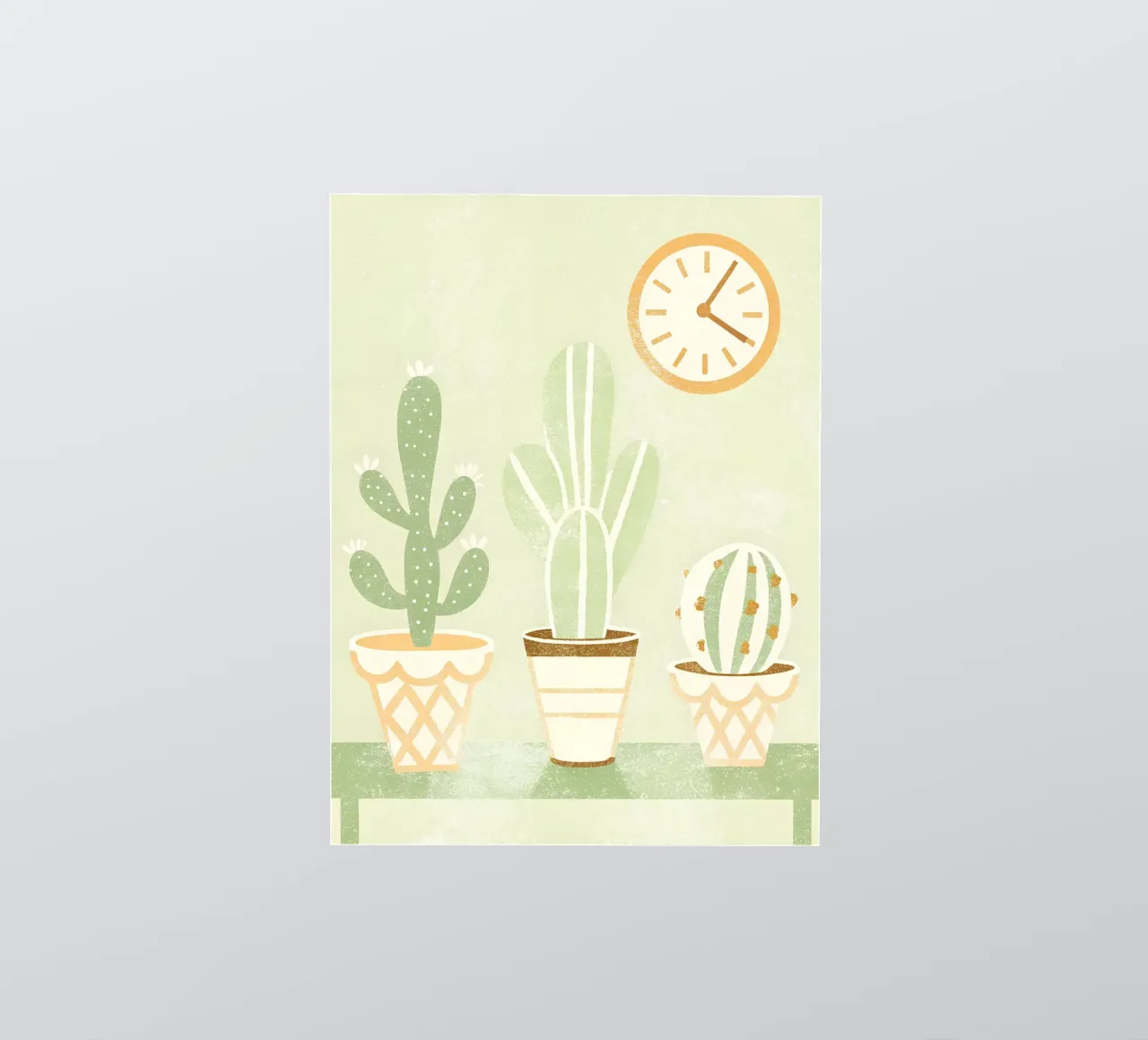 Retro Pop Cactus adesivo da THE LATEST SHOP