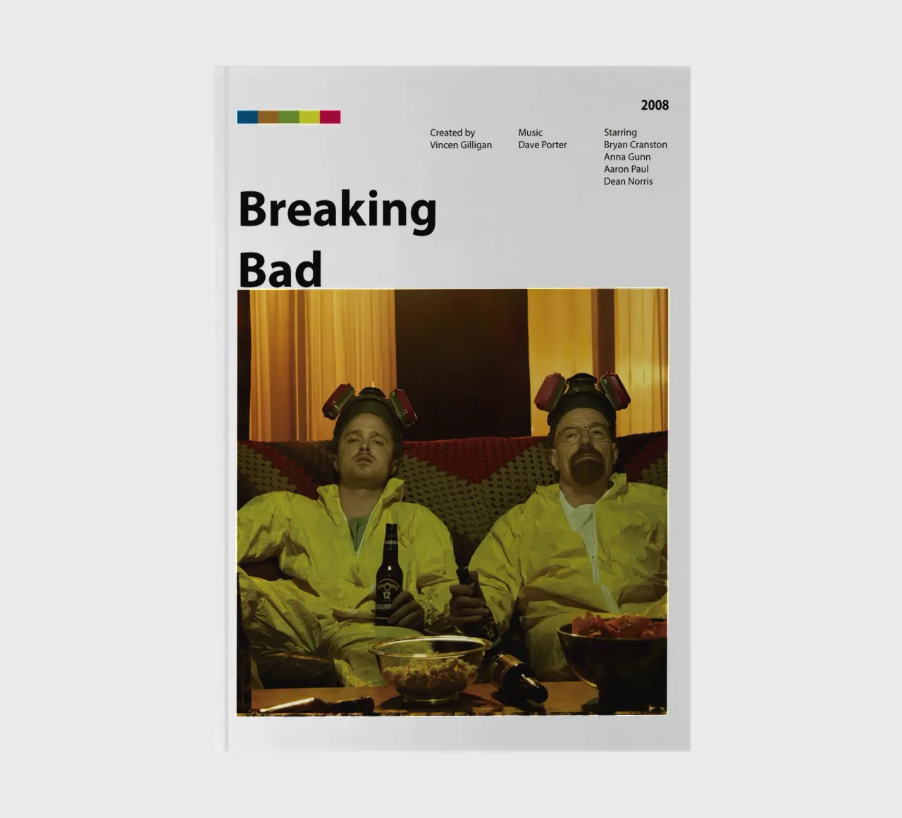 Breaking Bad notebook by 🎞 The Movie Wall