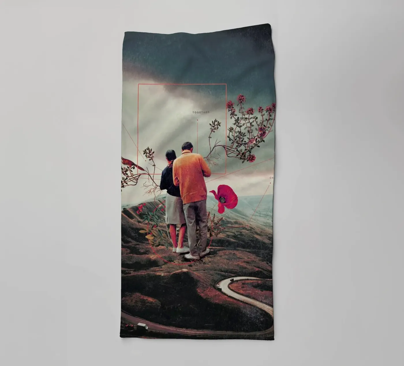 Chances & Changes badhanddoek van Frank Moth