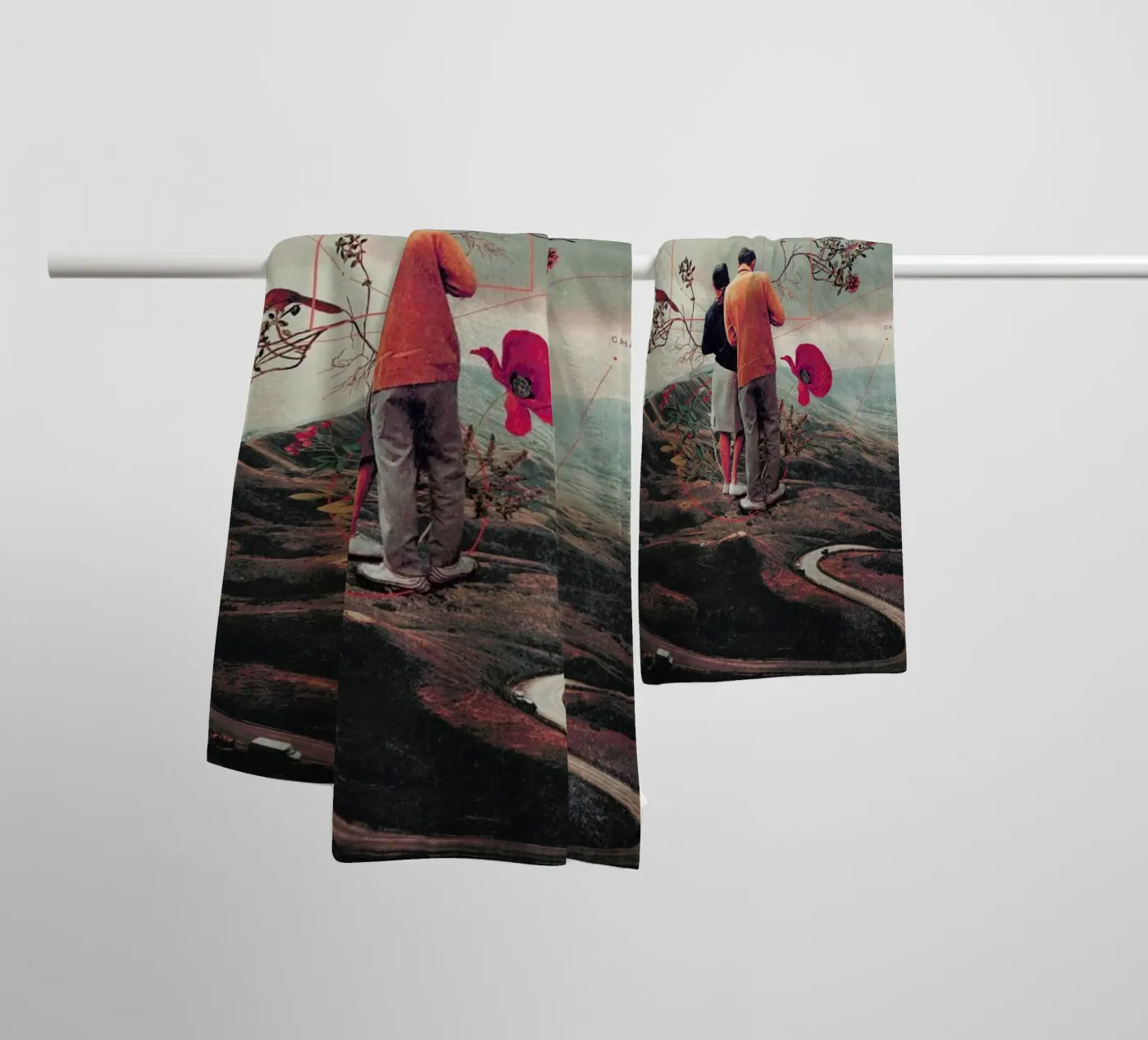 Chances & Changes badhanddoek van Frank Moth