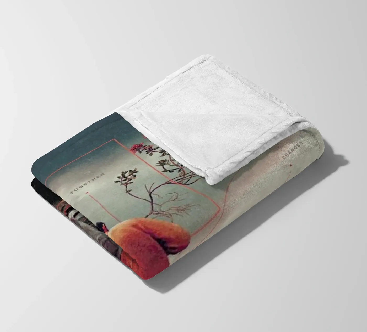 Chances & Changes Fleecedecke von Frank Moth