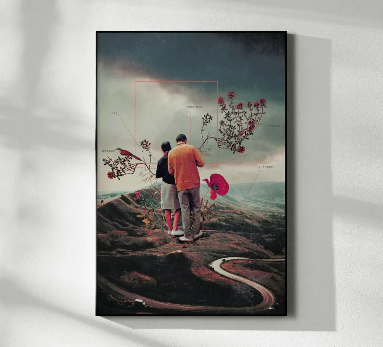 Chances & Changes plexiglass da Frank Moth