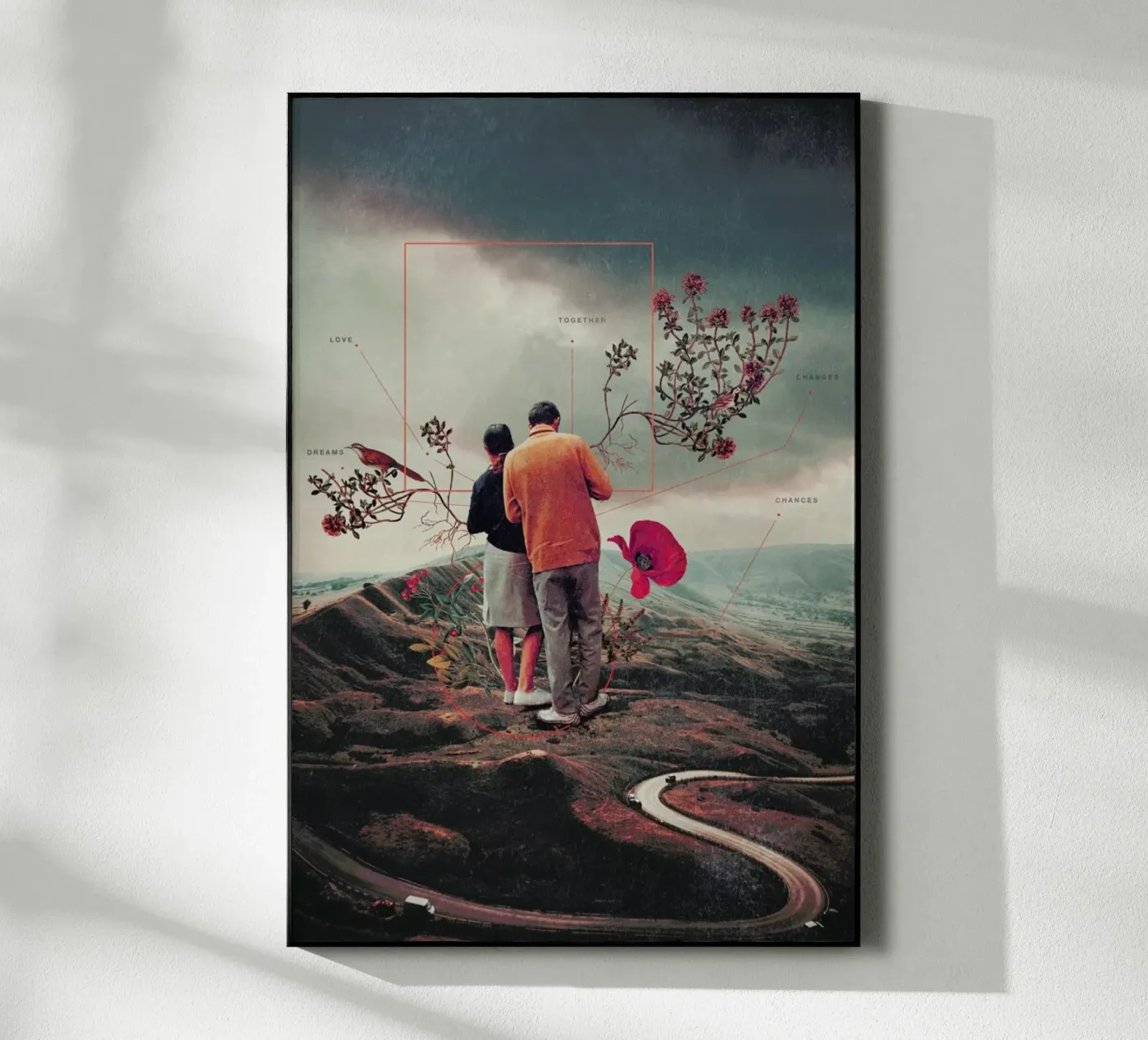 Chances & Changes plexiglass da Frank Moth