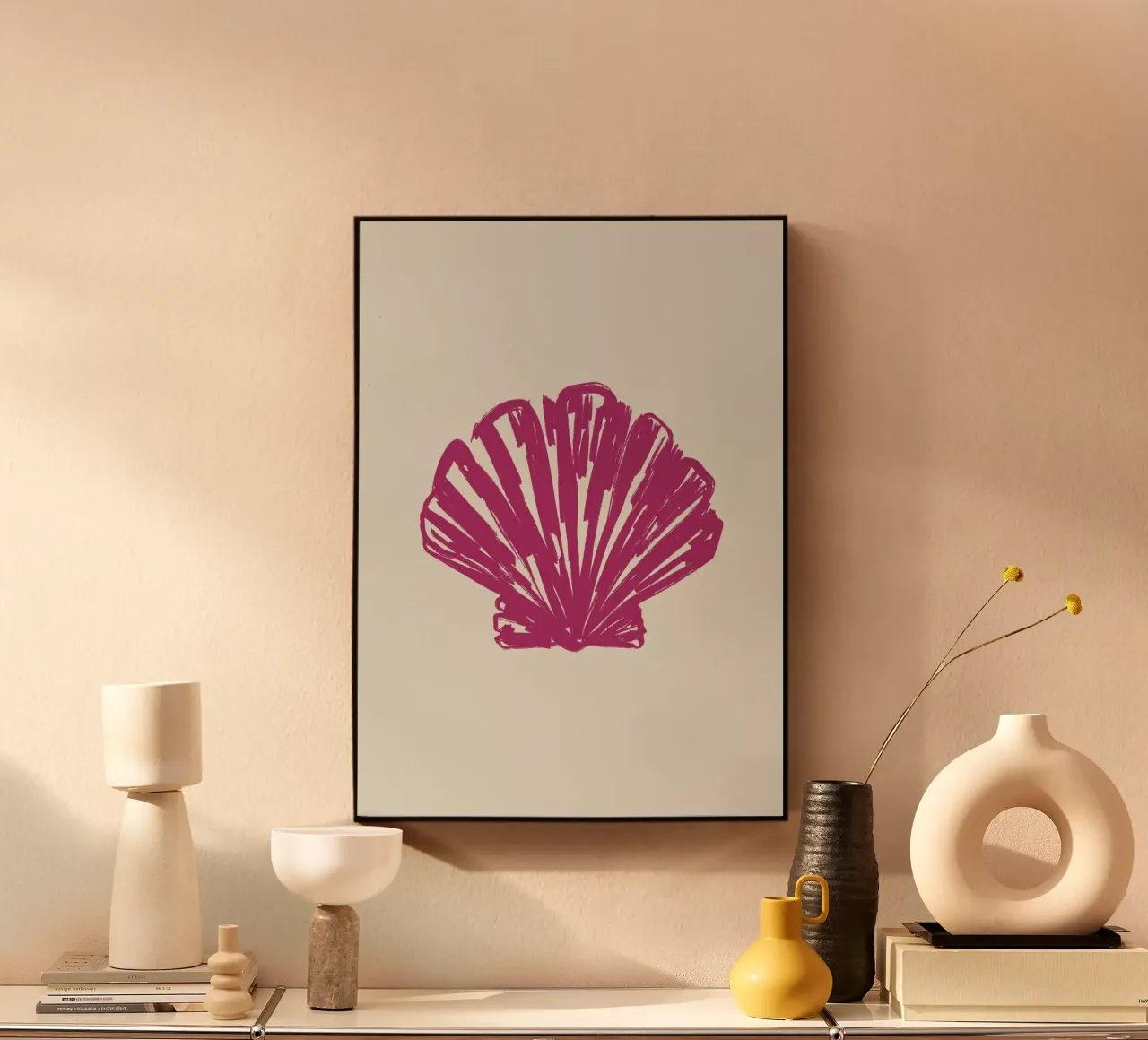 Pink shell forex plate by Sixmai