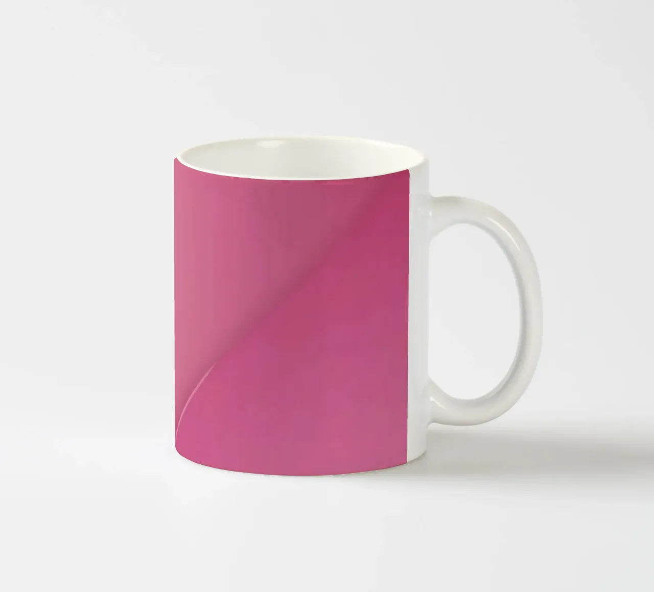simple diseño abstracto de fondo rosa adecuado taza de cerámica de DesignDoodle