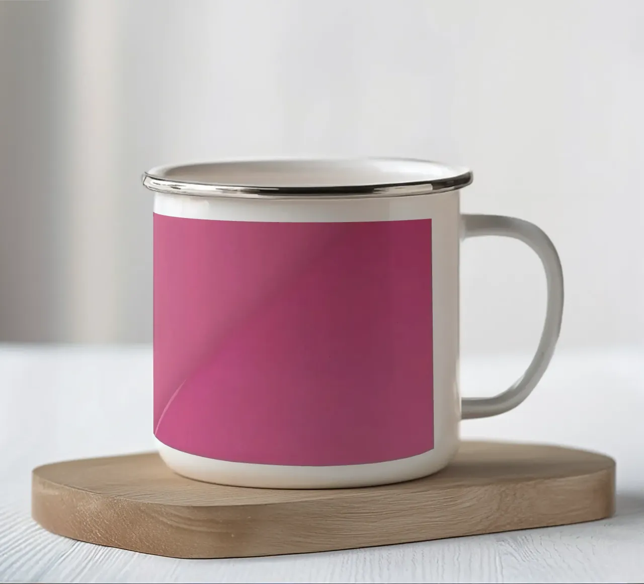 simple abstract pink background design suitable enamel mug by DesignDoodle