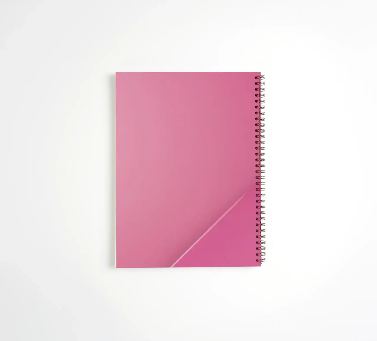 simple abstract pink background design suitable spiral notebook by DesignDoodle