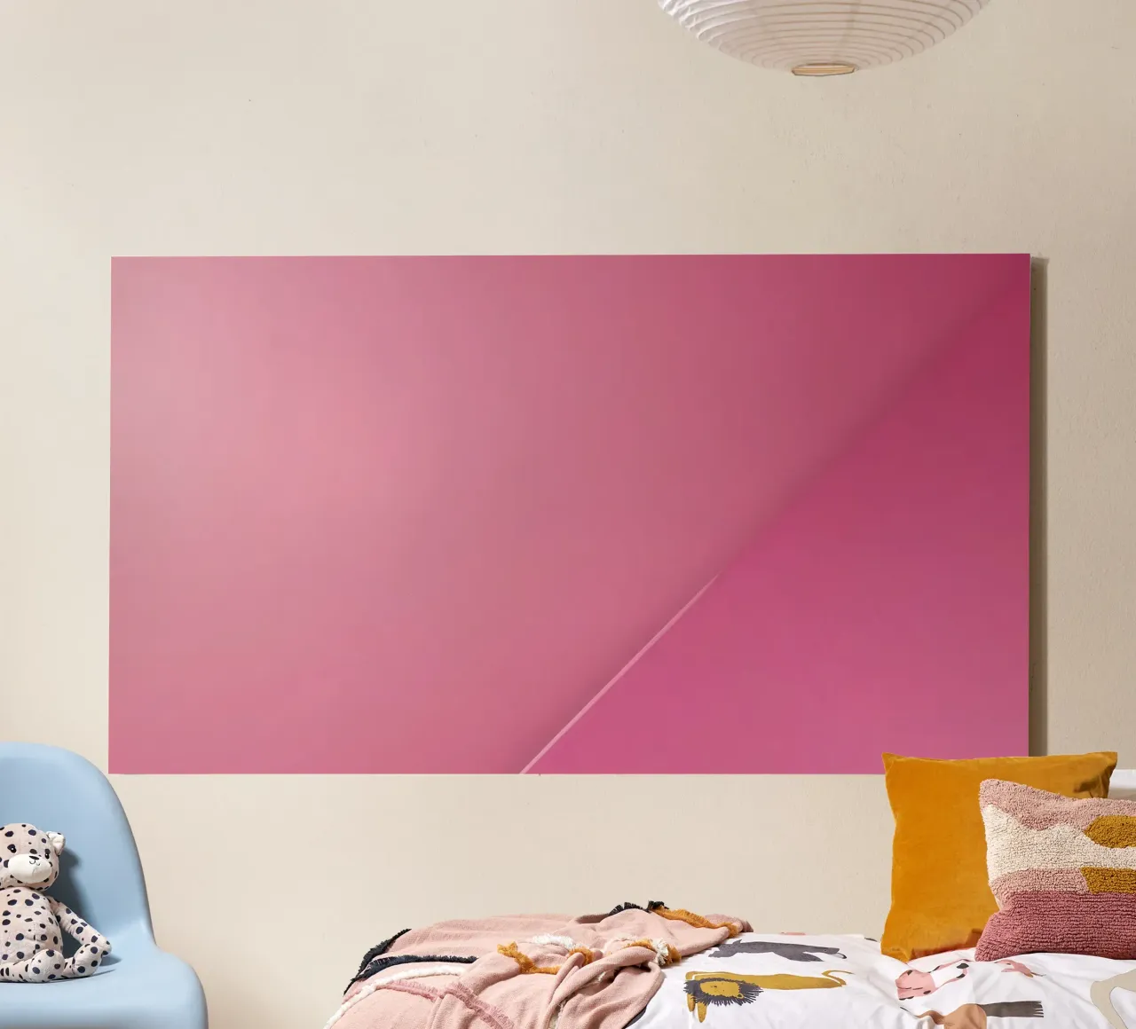 simple abstract pink background design suitable canvas by DesignDoodle