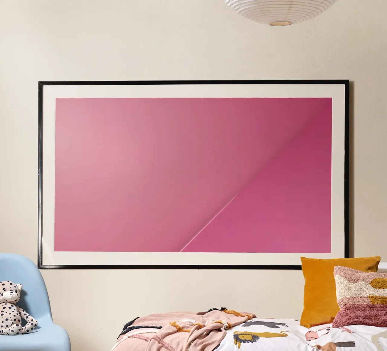 simple abstract pink background design suitable hahnemühle by DesignDoodle