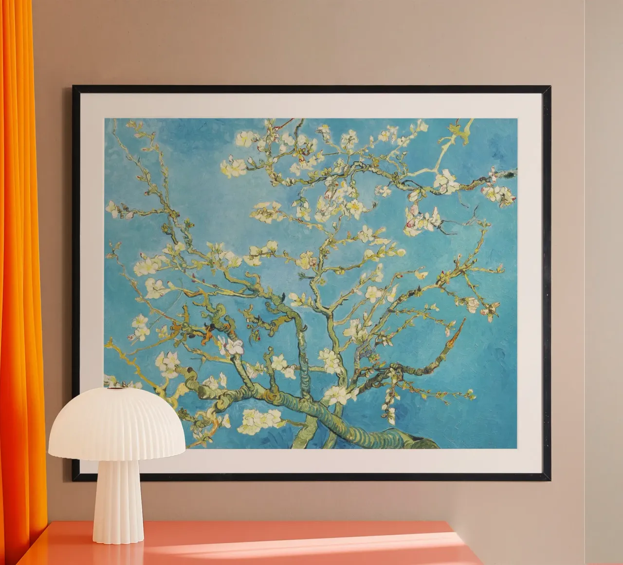 Il mandorlo in fiore di Vincent van Gogh (1890) poster da Van Gogh Prints