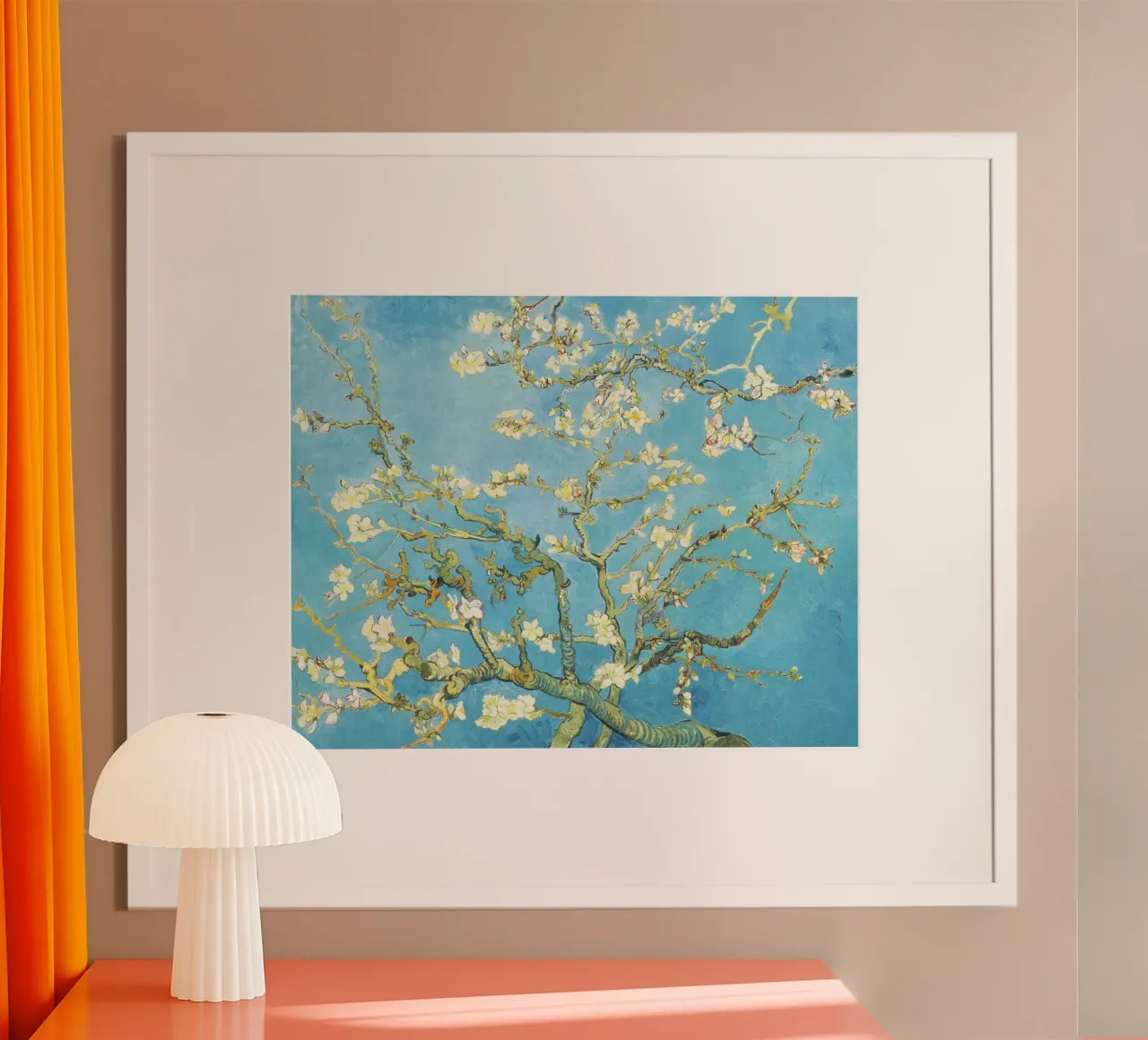 Il mandorlo in fiore di Vincent van Gogh (1890) poster da Van Gogh Prints