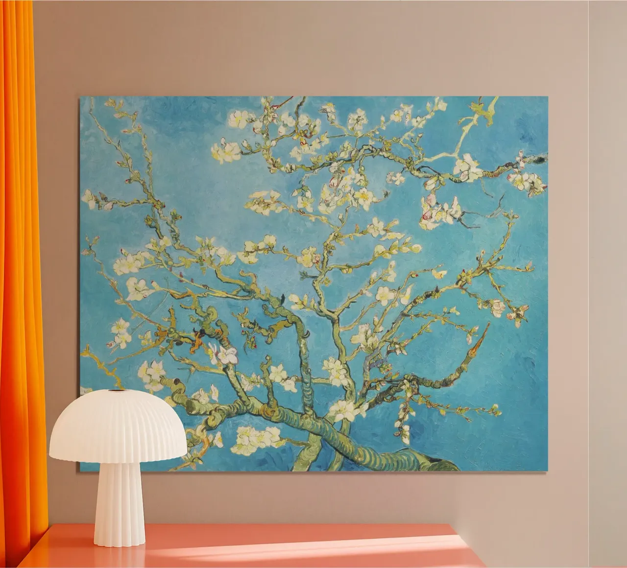 Il mandorlo in fiore di Vincent van Gogh (1890) poster da Van Gogh Prints