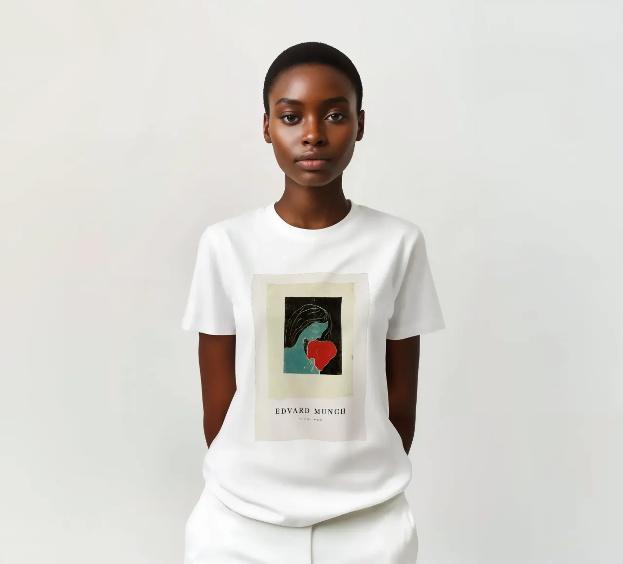 Munch - The Heart t-shirt da ARTOTHEK