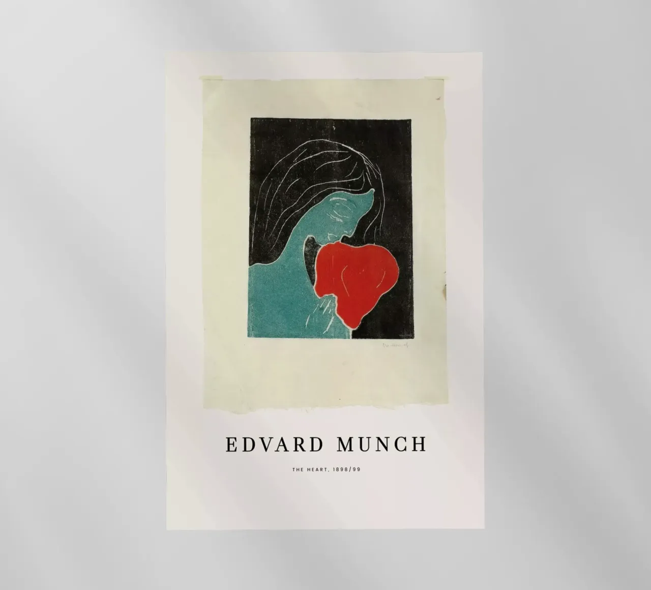 Munch - The Heart pellicola backlit da ARTOTHEK
