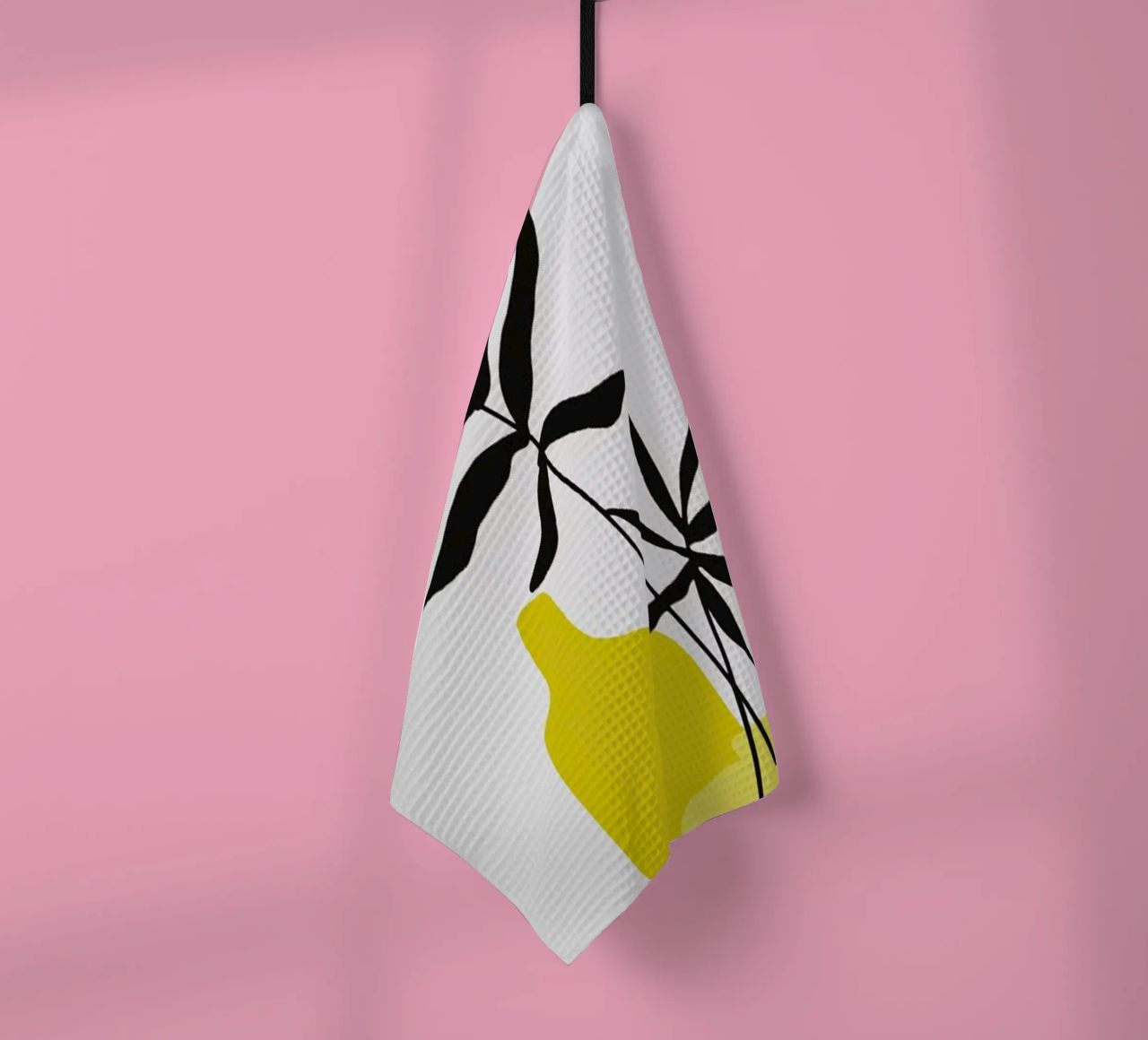Yellow Vases torchon de Pure