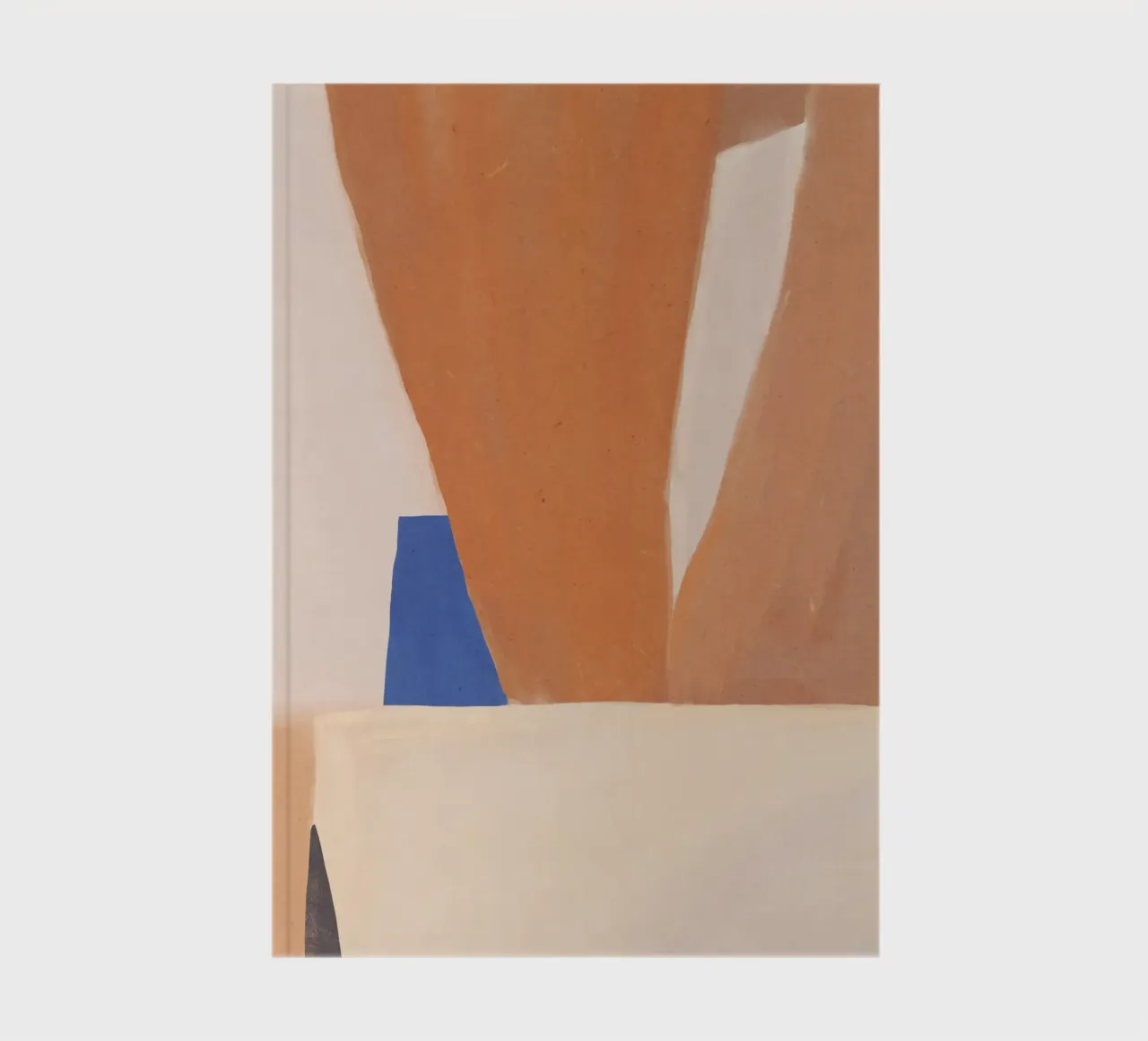 Abstract color block notebook by Little Dean