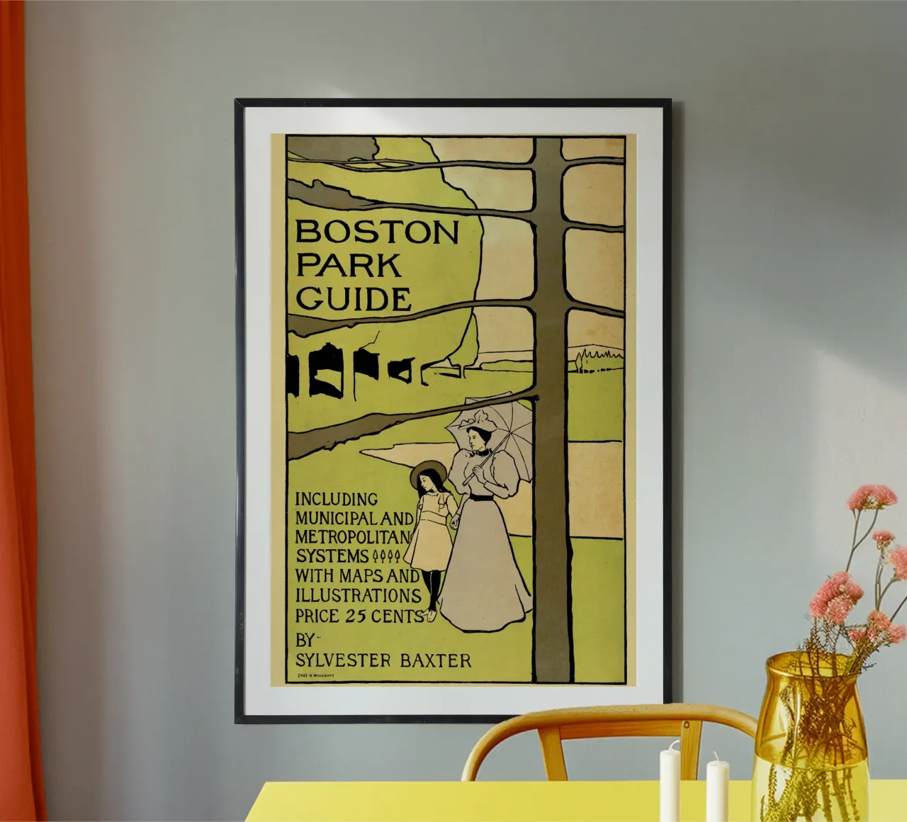 guida ai parchi di boston poster da Aaronshop