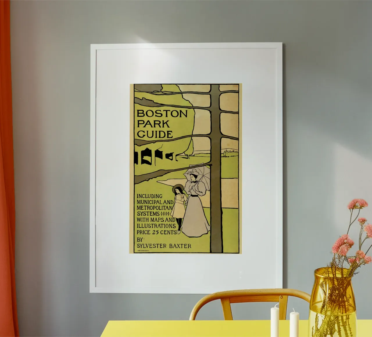 guida ai parchi di boston poster da Aaronshop