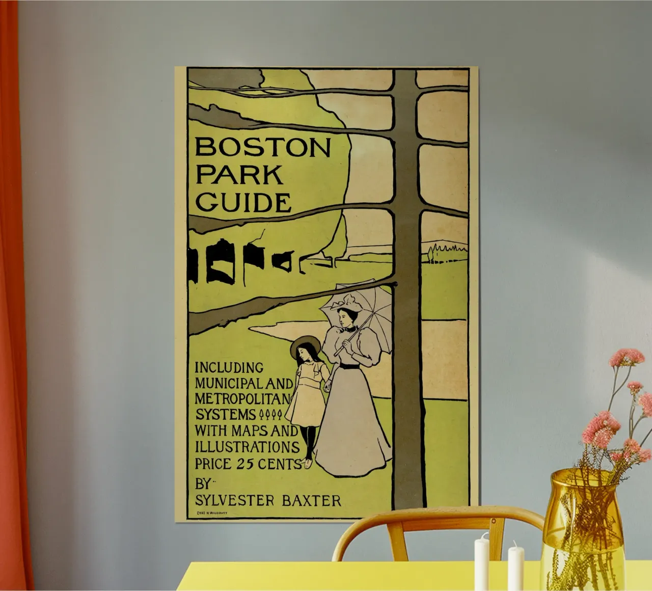 guida ai parchi di boston poster da Aaronshop