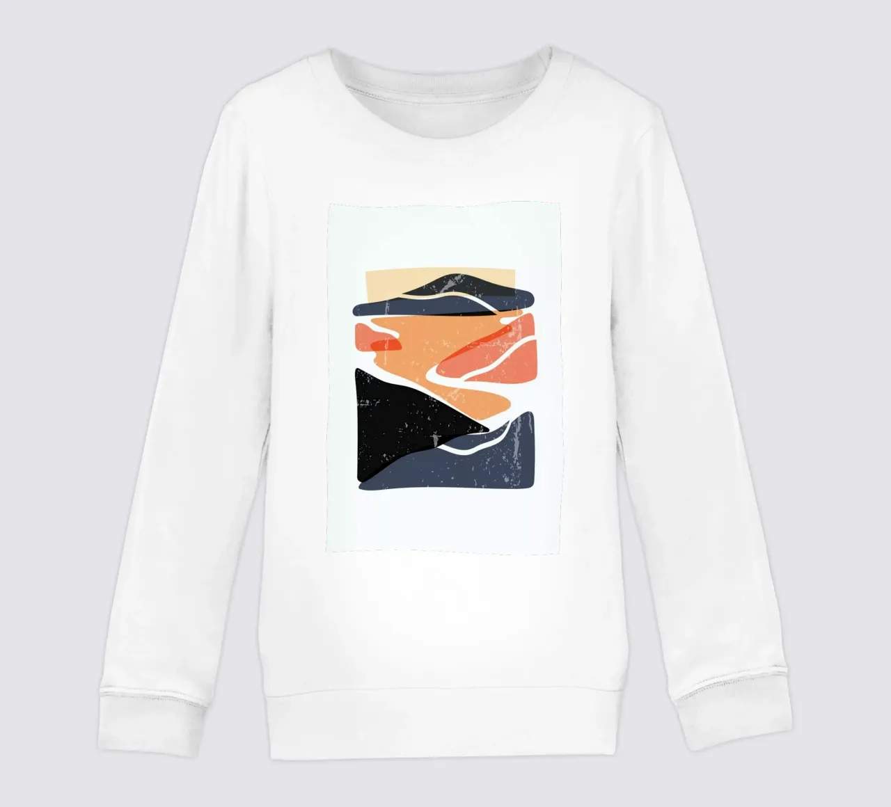 Winding Paths kids sweatshirt by Pure