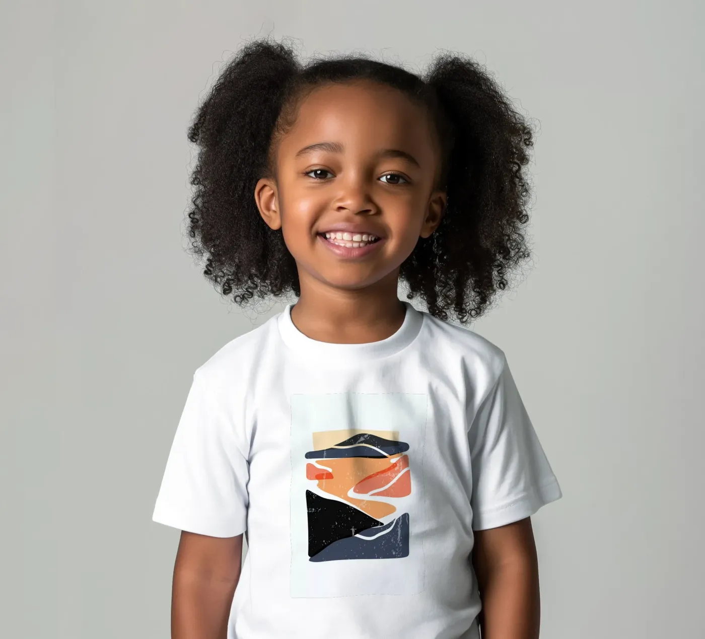 Winding Paths t-shirt bambini da Pure
