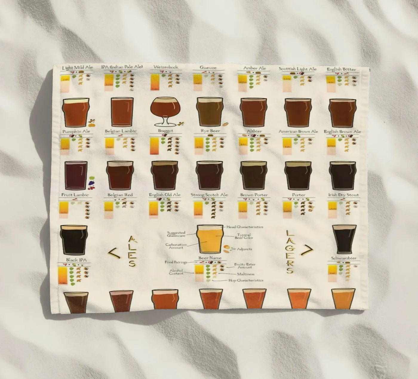 orso 101 telo mare da Danielshop