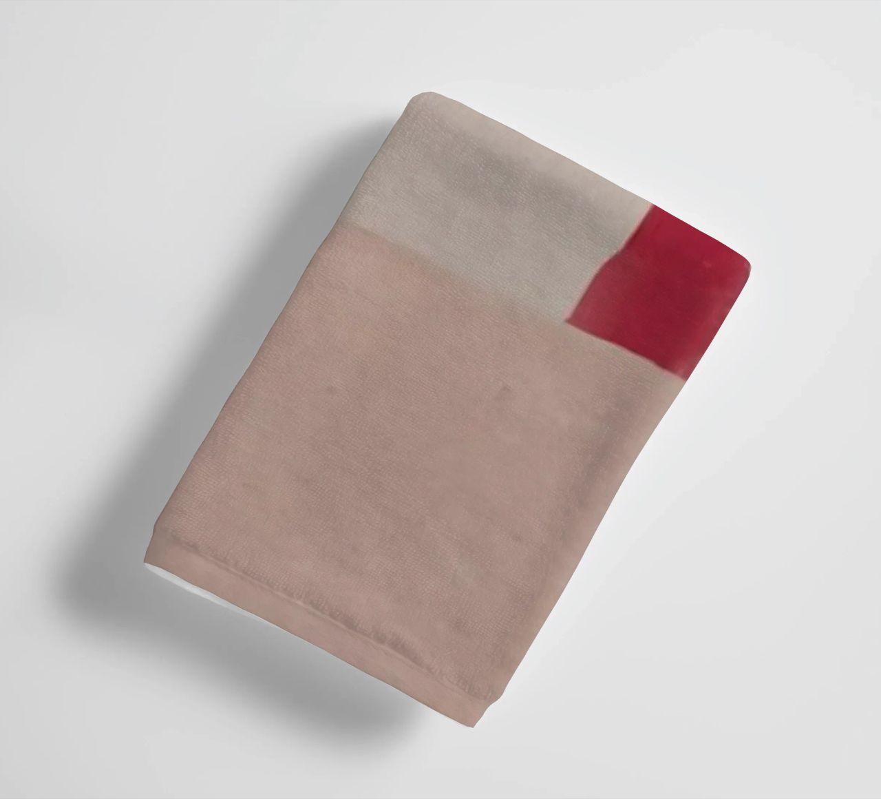 Abstract color block 02 towel by Little Dean