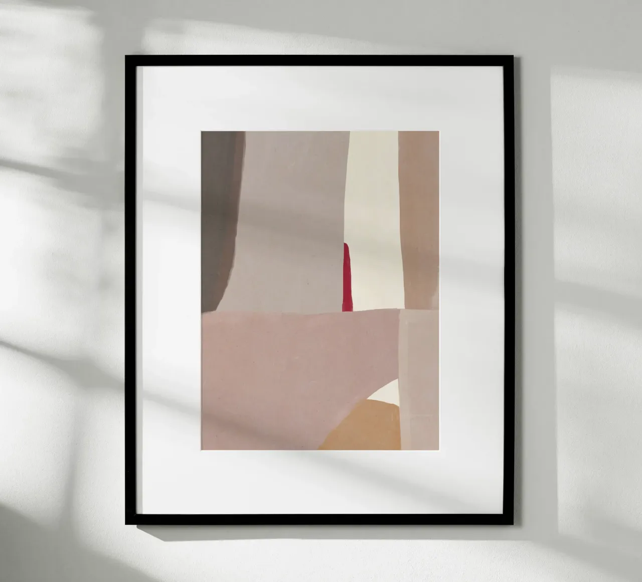 Abstract color block 02 hahnemühle by Little Dean