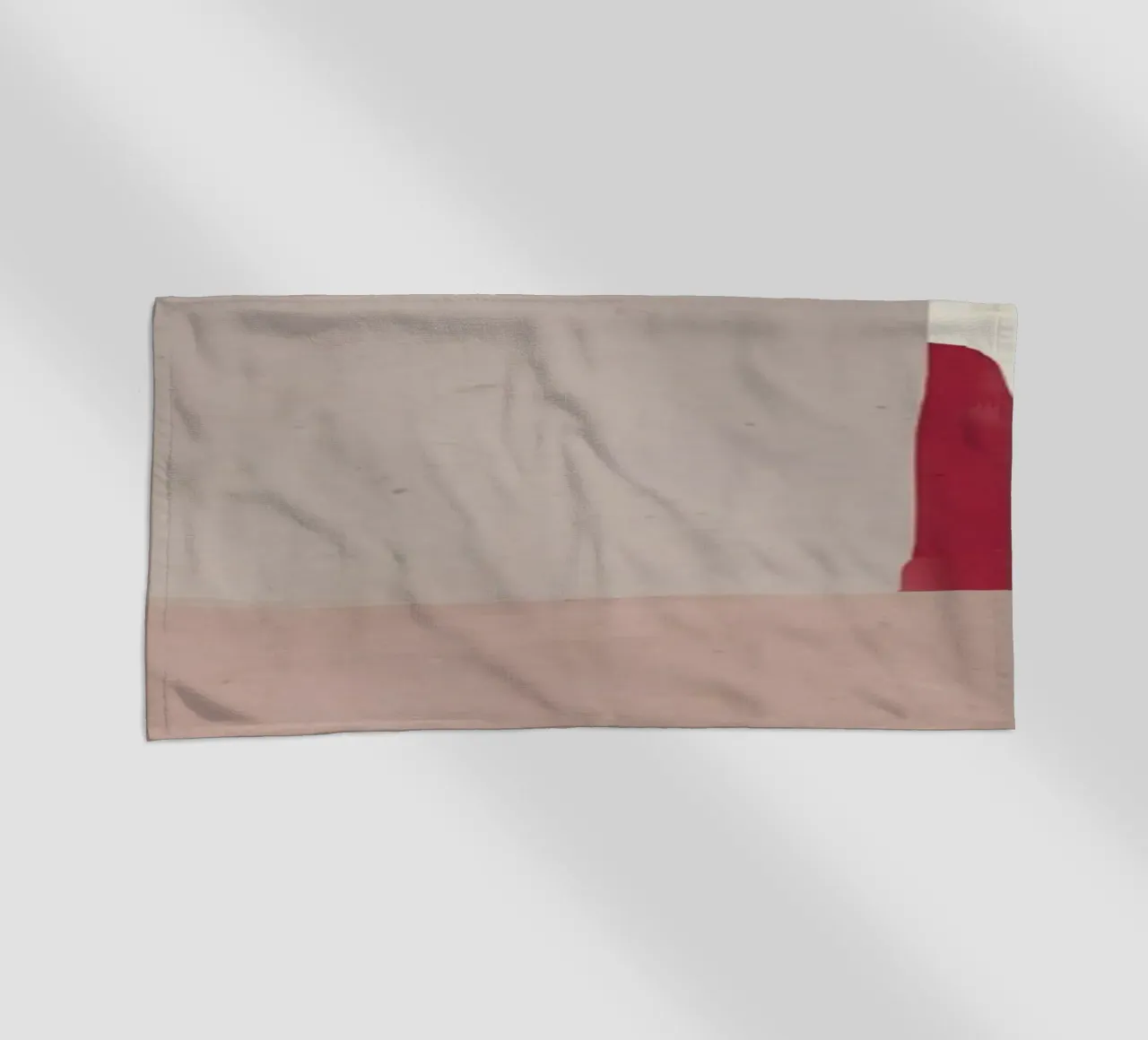 Abstract color block 02 beach towel by Little Dean
